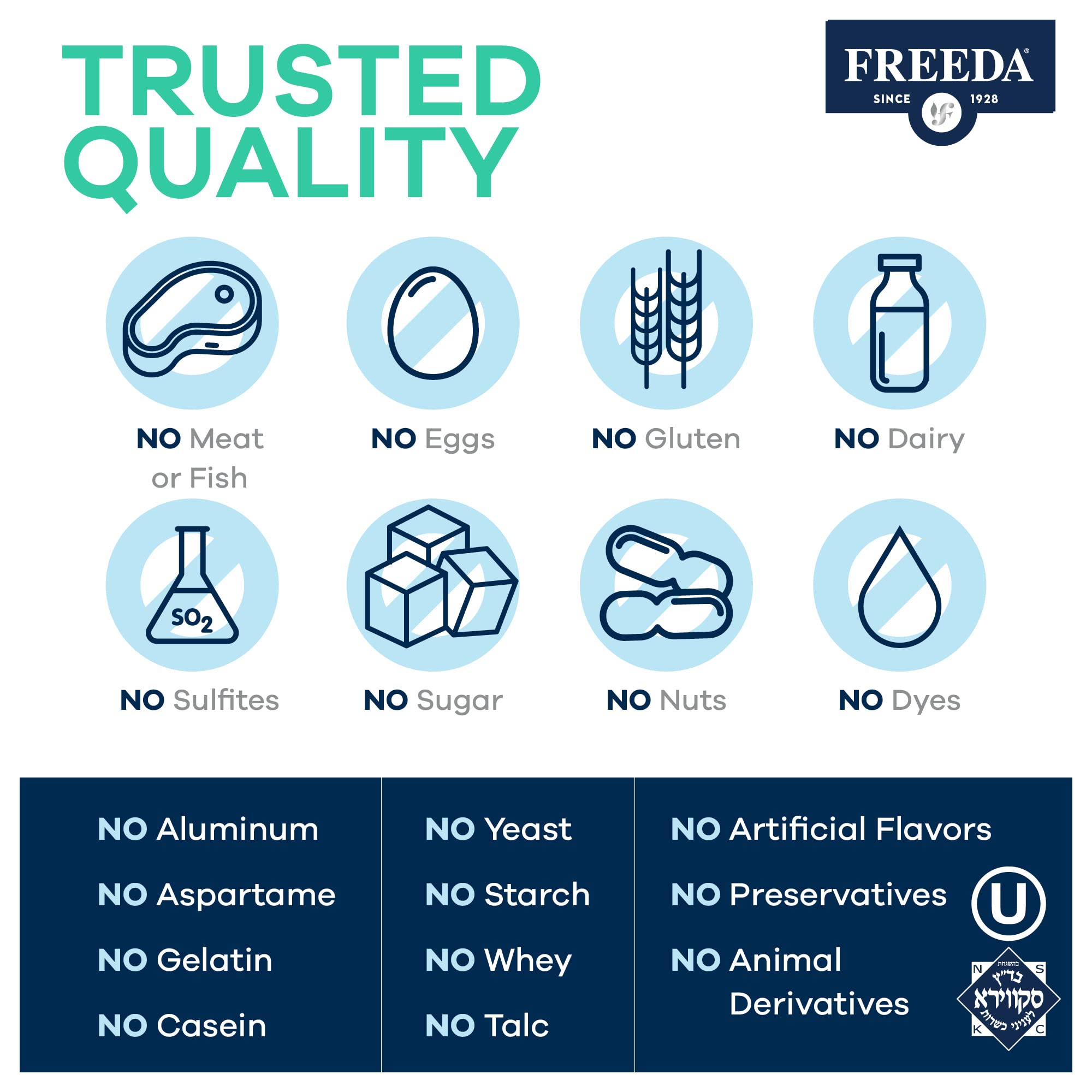 FREEDA Melatonin 1 mg Sugar-Free Chewable Tablets – Natural Fruit Flavor Sleep Aid for Adults and Kids Ages 3 and Up – Non-Habit Forming, Vegan, Gluten-Free, Kosher – Made in USA (90 Count) - Image 4